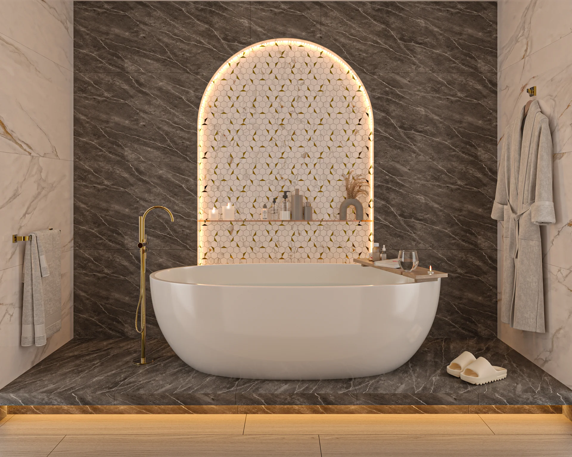 TAPALPA 01  ·  Tina | Baño Principal