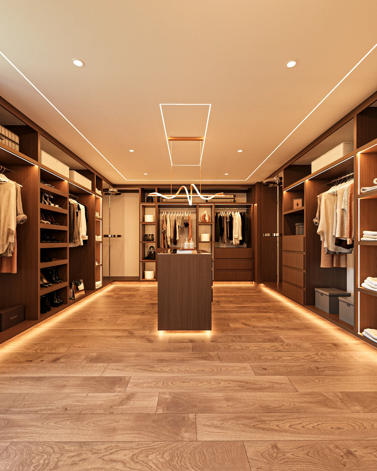 VENADO 19 · Vestidor | Recámara Principal