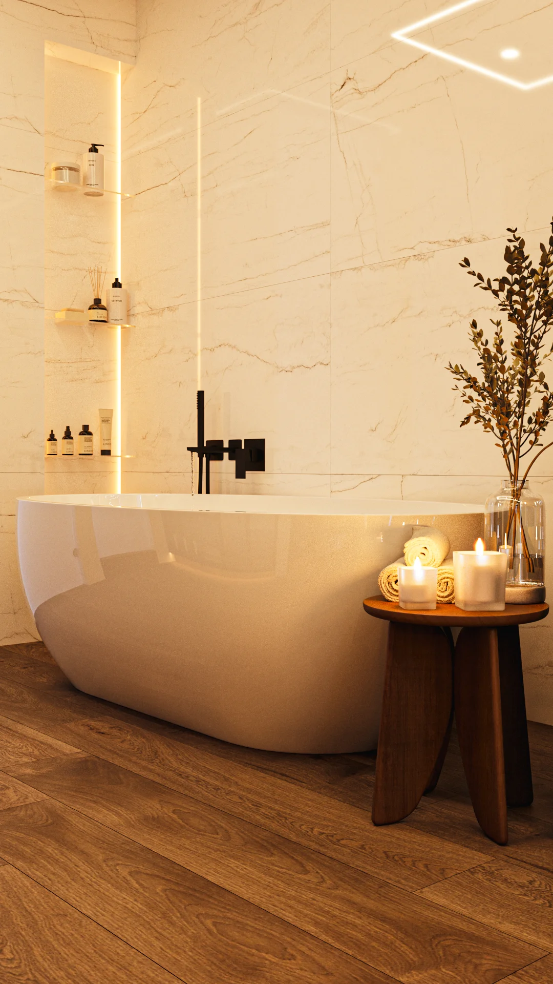 Venado 19  · Tina | Baño de Recámara Principal